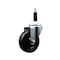 Service Caster 4'' SS Soft Rubber Wheel Swivel 7/8'' Expanding Stem Caster SCC-SSEX20S414-SRS-78 - alternate 1